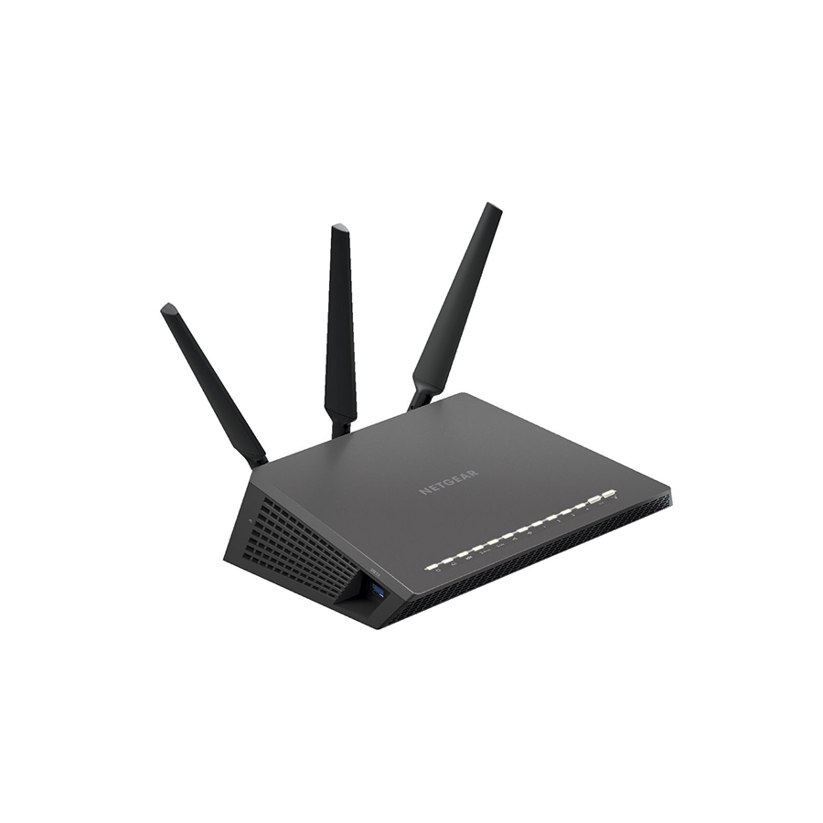 NETGEAR MODEM ROUTER WIRELESS NIGHTHAWK 1 9GBPS 5XLAN 1XWAN 2XUSB