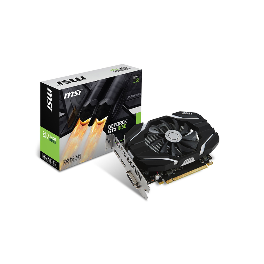 SVGA MSI GeForce GTX 1050 2G OC NVIDIA GTX 1050 Pci-ex16 3.0 2GBDDR5 DP + HDMI