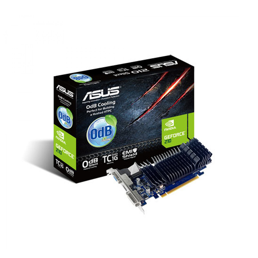 ASUS GEFORCE 210 GT 210-SL-TC1GD3-L 1GB PCI-E
