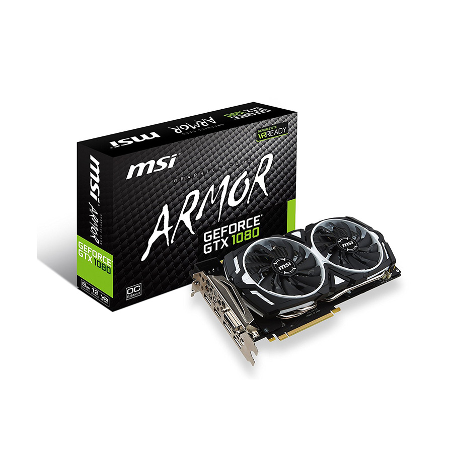 MSI GEFORCE 1080 GTX ARMOR OC 8GB DDR5X PCI-E