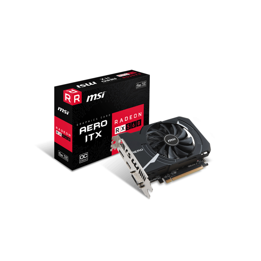 MSI VGA RADEON RX 560 AERO ITX 4G OC