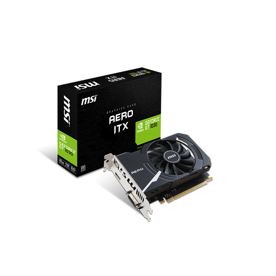 MSI VGA GT 1030AERO ITX 2G OC GDDR5 HDMI