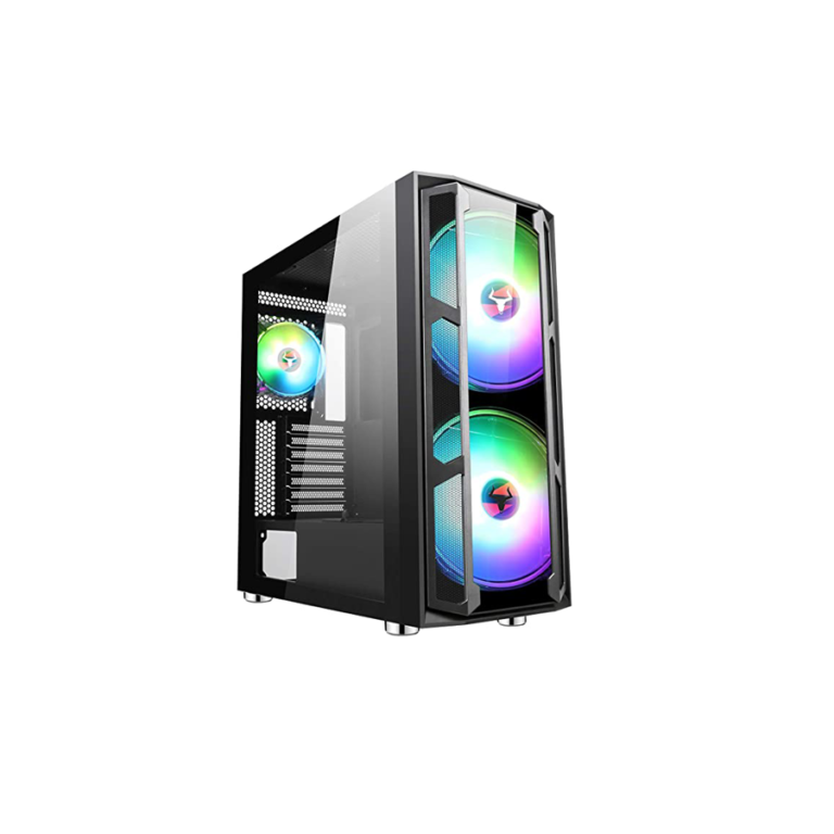 Itek Case LIFLIG P41 Mini Tower Gaming - Cabinet MATX/ITX, Ventola ARGB 12cm, Pannello Laterale In Vetro Temperato, Frontale LED, Edizione Rosa