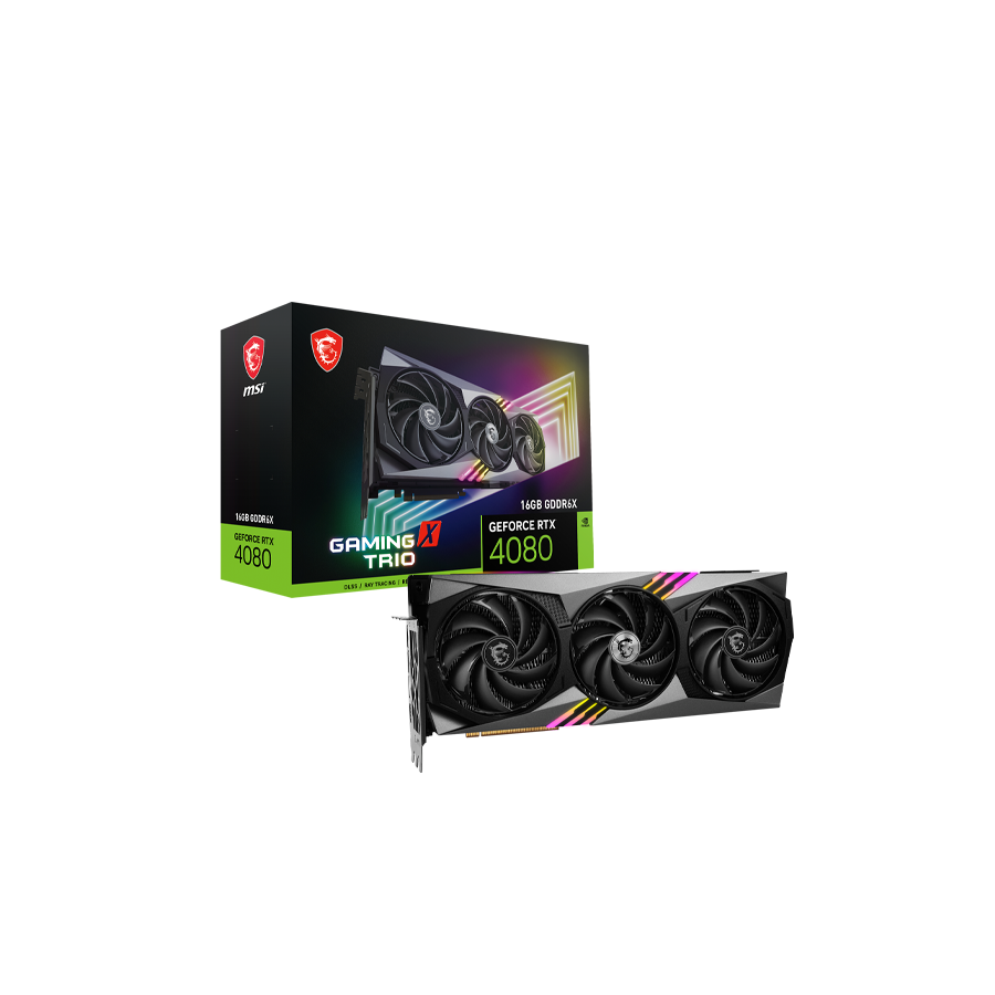 MSI GeForce RTX 4080 16GB GAMING X TRIO